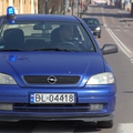 Opel Astra Komendy Miejskiej Policji w Łomży