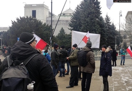 2022.01.11 - Protest pod Sejmem ws. druku 1846